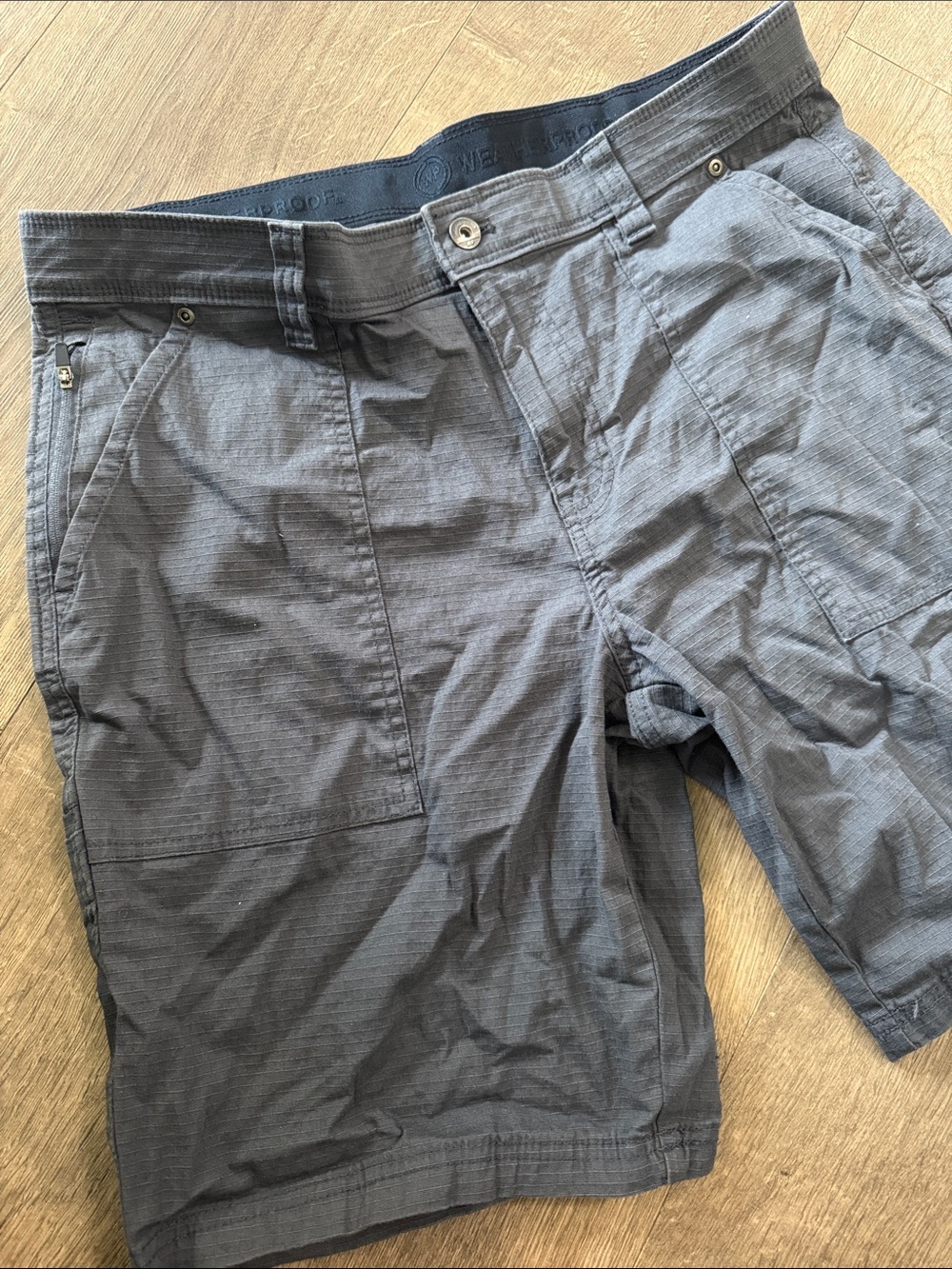 Weatherproof Men's Gray Performance Shorts